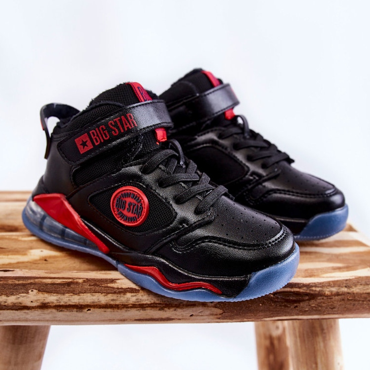 Chaussures de sport isolées pour enfants Big Star KK374095 Noir le noir 1