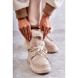 PS1 Bottes Chaudes Beige Charles Trappers 4
