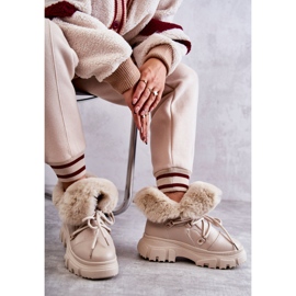 PS1 Bottes Chaudes Beige Charles Trappers 6
