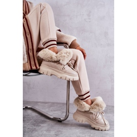 PS1 Bottes Chaudes Beige Charles Trappers 7