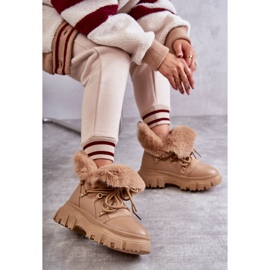 Bottes chaudes Charles beige foncé 6