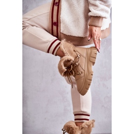 Bottes chaudes Charles beige foncé 4