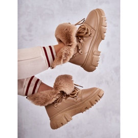 Bottes chaudes Charles beige foncé 8