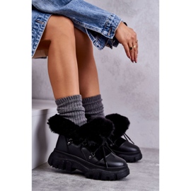 Noir Bottes chaudes noires Charles le noir 4
