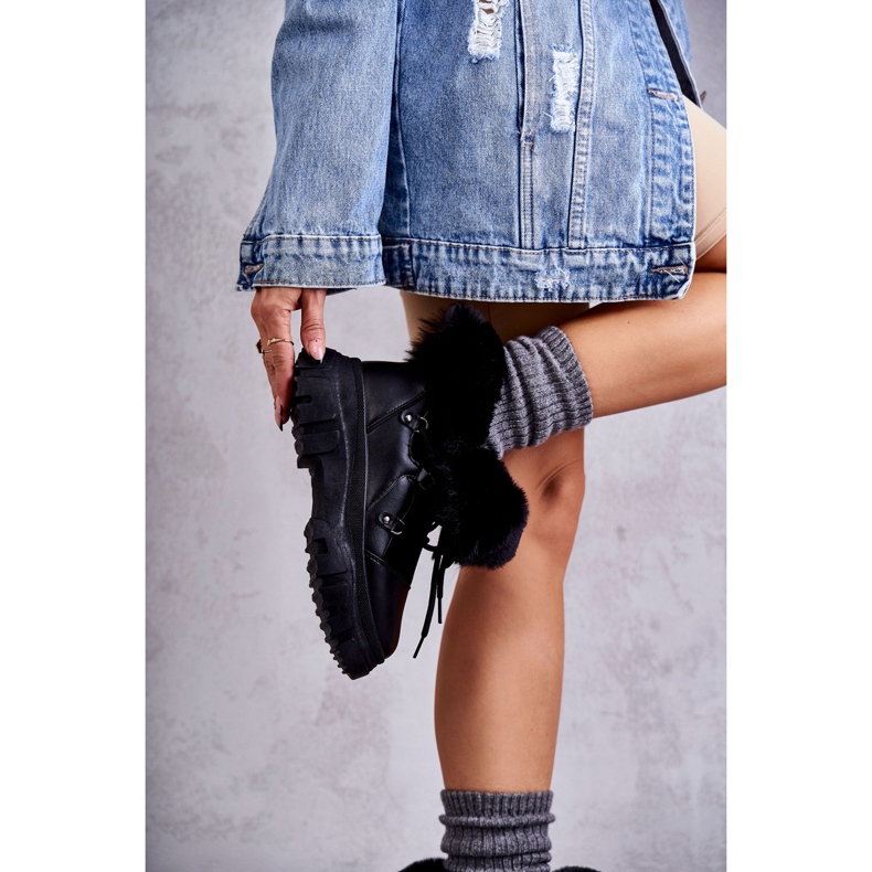 Noir Bottes chaudes noires Charles le noir 2