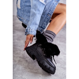 Noir Bottes chaudes noires Charles le noir 6
