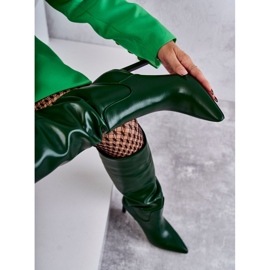 FB2 Bottes en éco-cuir On Green Rissa vert 7