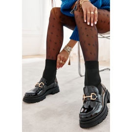 FE1 Bottes pour femmes avec une chaussette à enfiler Noir Sofia le noir 6