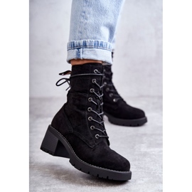 Bottes chaudes pour femmes à talons hauts Julieta Black noir 1