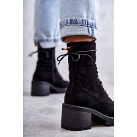 Bottes chaudes pour femmes à talons hauts Julieta Black noir 2