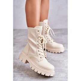 FS1 Bottes Ouvrières Femme Avec Chaussettes Beige Abigail 1 FS1 Bottes Ouvrières Femme Avec Chaussettes Beige Abigail 1