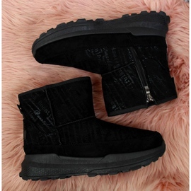 Bottes de neige en daim News W EVE311A noir le noir 5