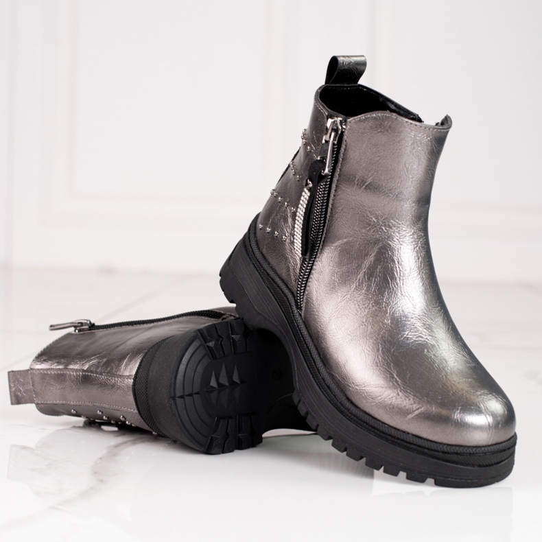 W. Potocki Chaussures pour filles Potocki argent 1