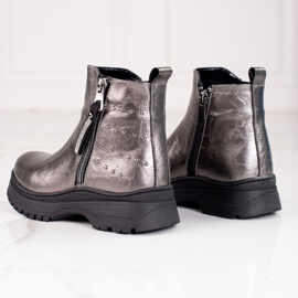 W. Potocki Chaussures pour filles Potocki argent 2