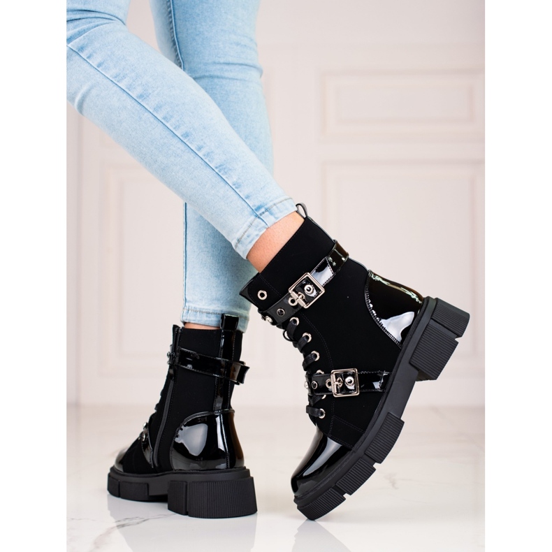 Sacs femme Shelovet noirs à boucles le noir 1