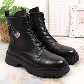 Bottes isolées noires bottes femme noir Filippo PAW372 le noir 2