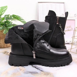 Bottes isolées noires bottes femme noir Filippo PAW372 le noir 3