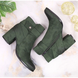 Bottes chaudes en daim vert pour femme Laura La.Fi 3