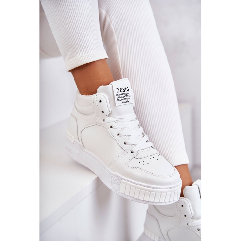 Vinceza Chaussures De Sport Montantes Femme Blanc Trisa blanche 2 Vinceza Chaussures De Sport Montantes Femme Blanc Trisa blanche 2