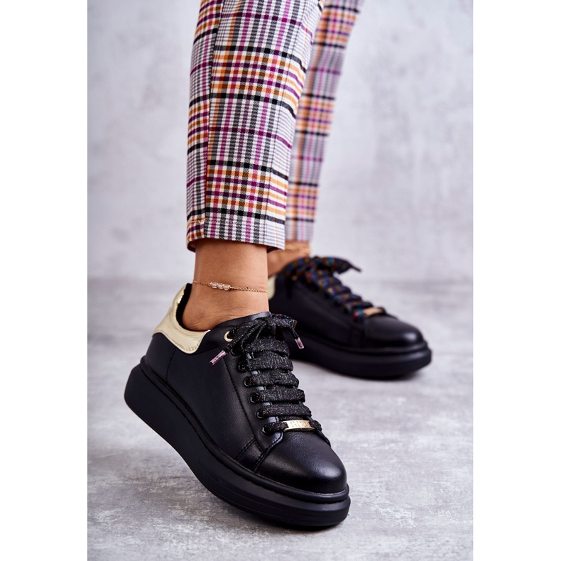 Chaussures de sport pour femme GOE KK2N4073 Noir le noir 1