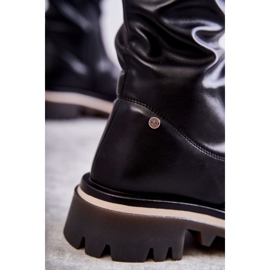 Cuissardes en cuir GOE KK2N4024 Noir 2