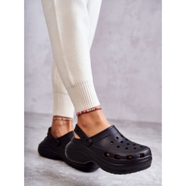 FS1 Chaussons Crooks Mousse Noir Femme Coline le noir 5