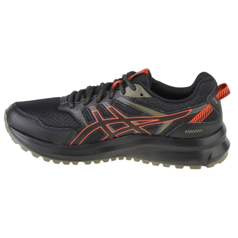 Asics Trail Scout 2 M 1011B181-007 chaussures de course noir orange doré 1