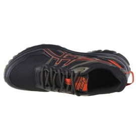 Asics Trail Scout 2 M 1011B181-007 chaussures de course le noir orange d'or 2