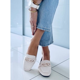 Mocassins femme Carla Nude beige 1