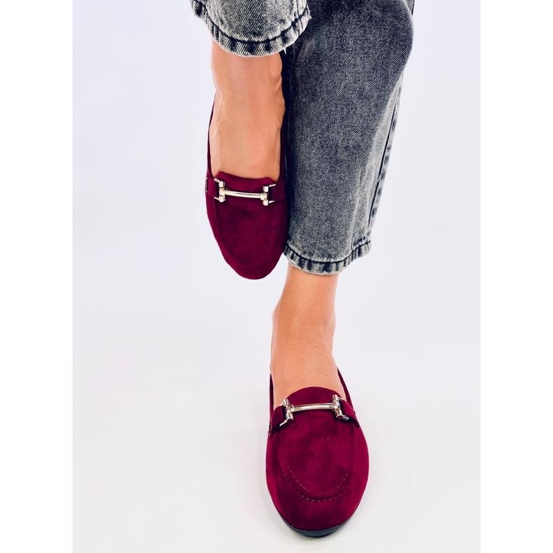 Mocassins femme Kubra Wine rouge 1