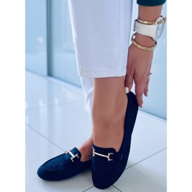 Mocassins femme Kubra Marine bleu 1 Mocassins femme Kubra Marine bleu 1