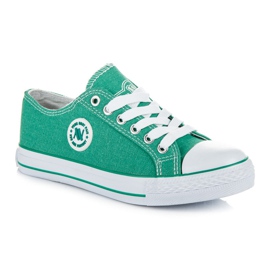 Baskets New Age vert 3