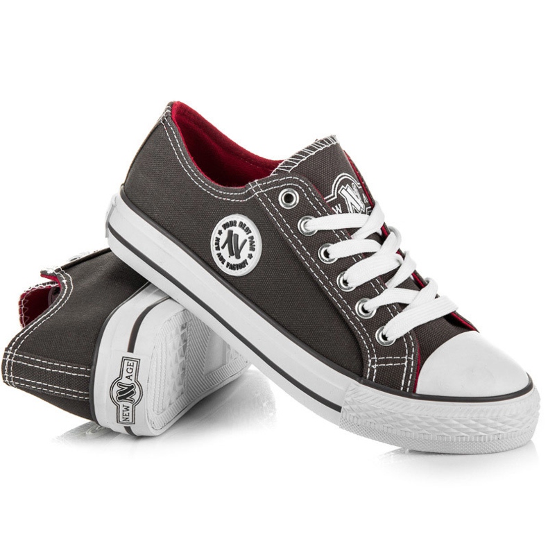 Baskets New Age gris 1