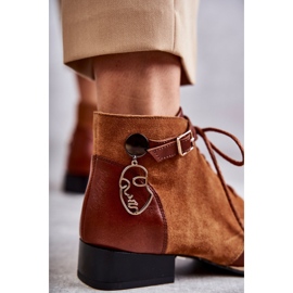 Bottes en Cuir pour Femme Maciejka 5743A-29 Marron brun 1