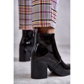 PL4 Bottes Classiques Laquées La.Fi 260035B-LA Noir le noir 3