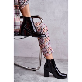 PL4 Bottes Classiques Laquées La.Fi 260035B-LA Noir le noir 4