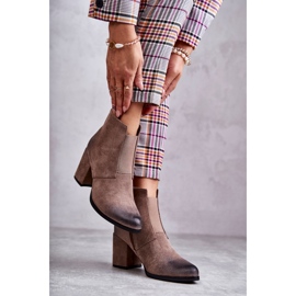 PL4 Bottines en Daim Classiques La.Fi 260035DTA-SU Beige 3