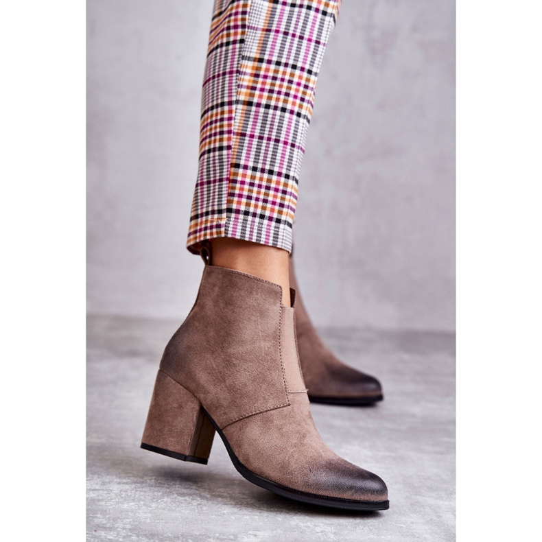 PL4 Bottines en Daim Classiques La.Fi 260035DTA-SU Beige 1