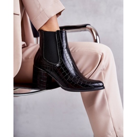 PL4 Bottes en cuir serpent La.Fi 260038B-XC Noir le noir 7