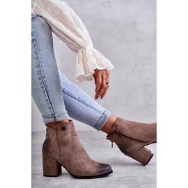 PL4 Bottines en Daim pour Femme La.Fi 260039DTA-SU Beige 4