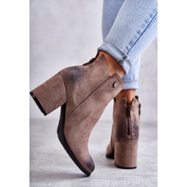 PL4 Bottines en Daim pour Femme La.Fi 260039DTA-SU Beige 3