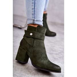 PL4 Bottines en daim pour femme La.Fi 260041BGR-SU Vert 4