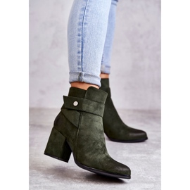 PL4 Bottines en daim pour femme La.Fi 260041BGR-SU Vert 1
