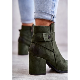 PL4 Bottines en daim pour femme La.Fi 260041BGR-SU Vert 2