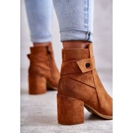 PL4 Bottines en Daim pour Femme La.Fi 260041C-SU Camel brun 3