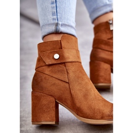 PL4 Bottines en Daim pour Femme La.Fi 260041C-SU Camel brun 6