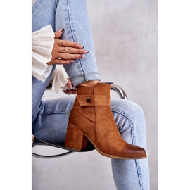 PL4 Bottines en Daim pour Femme La.Fi 260041C-SU Camel brun 7