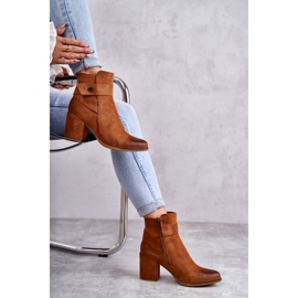 PL4 Bottines en Daim pour Femme La.Fi 260041C-SU Camel brun 8