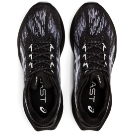 Asics Novablast 3 M 1011B458 002 chaussures de course blanche le noir 4