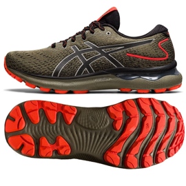 Asics Gel-Nimbus 24 TRail M 1011B571 300 chaussures de course vert vert 1